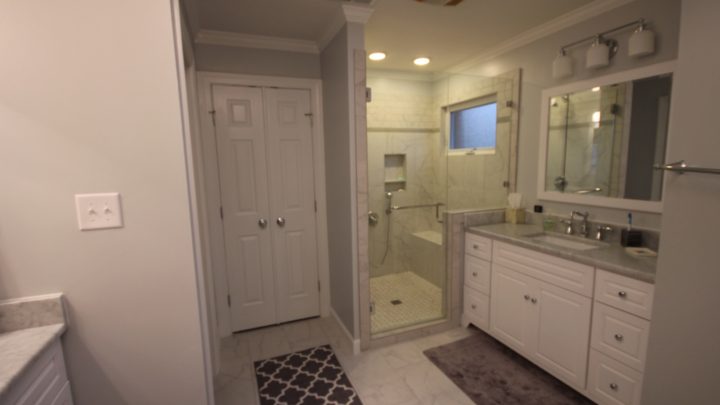 Custom cabinets Apex Bathroom remodeling