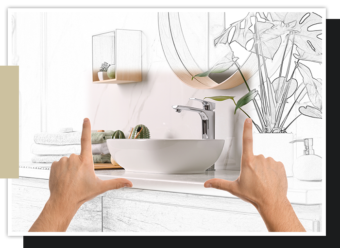 Image of a bathroom design