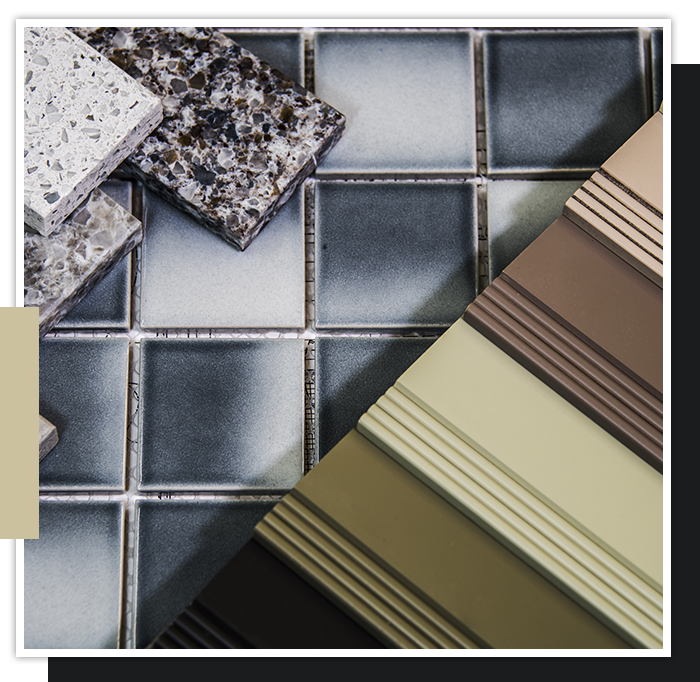 Image of tile samples